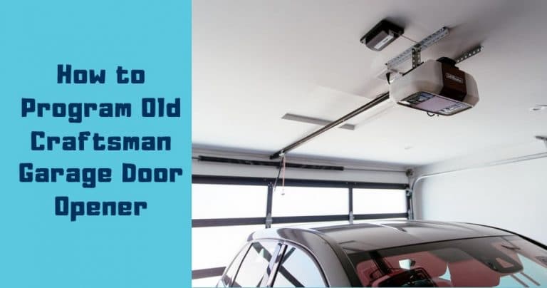 How to Program Old Craftsman Garage Door Opener - 33rd Square