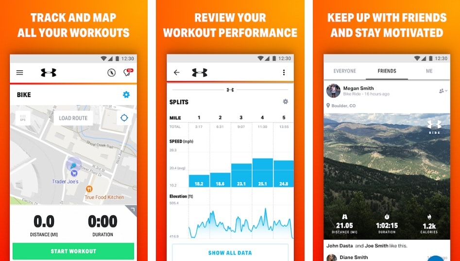 MapMyRide - for all your fitness endeavors