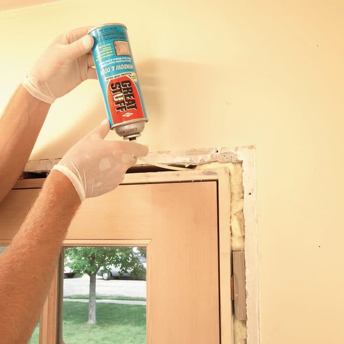 Insulate Around the Door