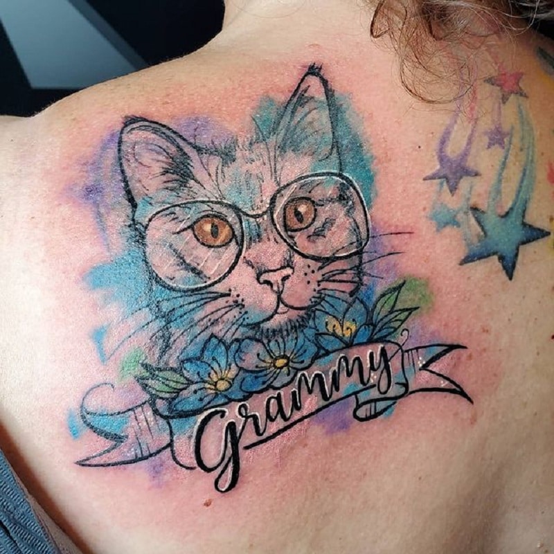 Cat tatto
