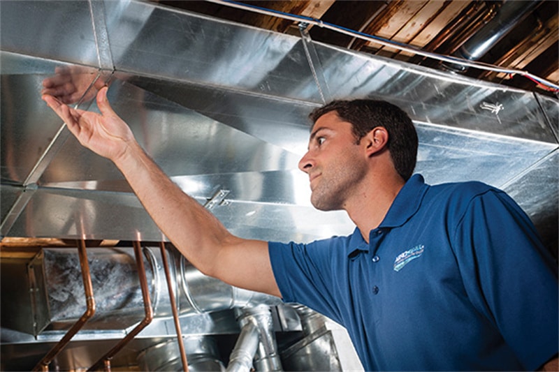 What is an air duct leak
