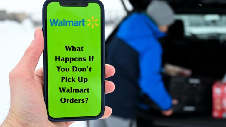 Don’t Pick Up Walmart Orders