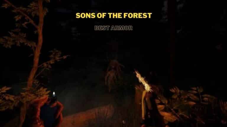 Sons Of The Forest: Best Armor Sets [Detailed Crafting Guide]