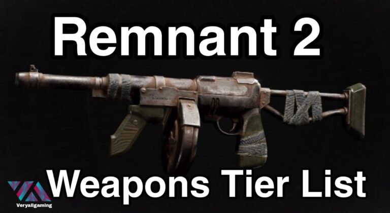 The Ultimate 1800+ Word Remnant 2 Weapons Tier List