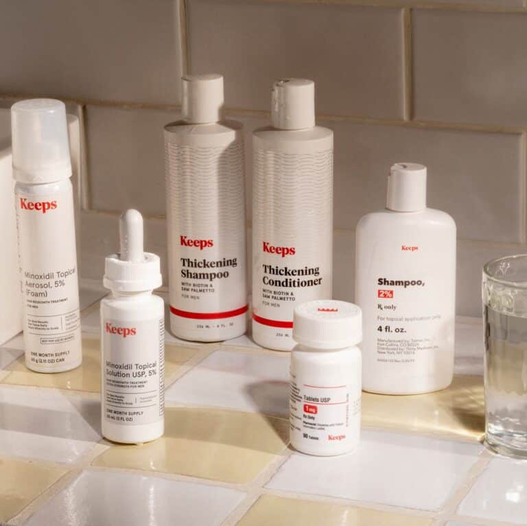 My Journey Using Keeps Hair Loss Products: An Inside Look