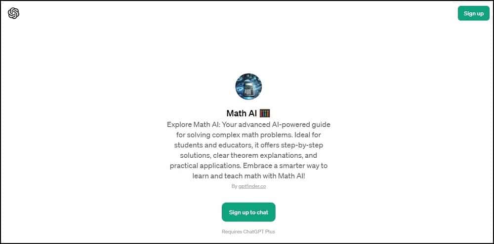 Math AI Overview