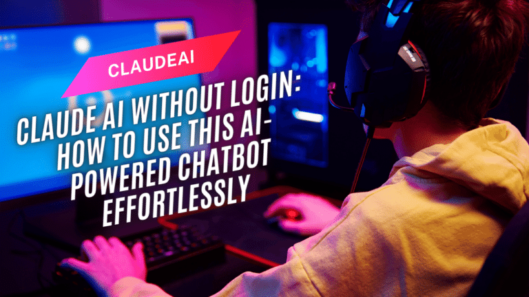Accessing Claude AI Without an Account: A Detailed Guide