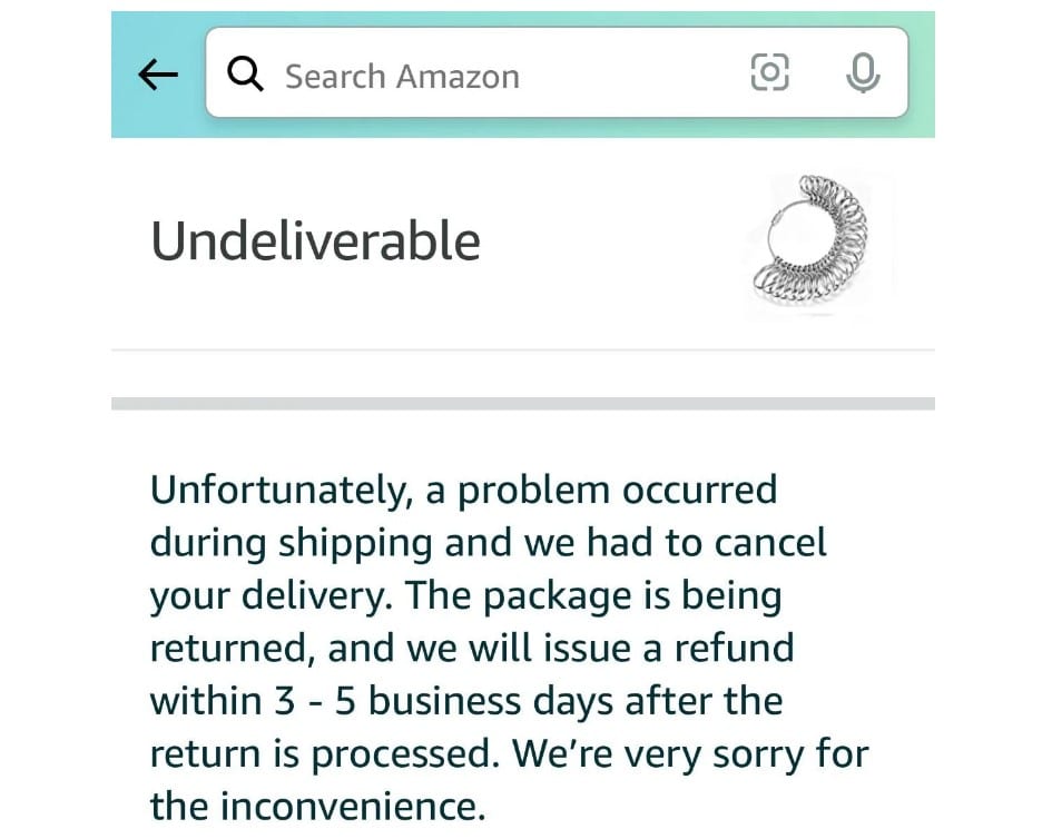 Amazon Delivery Problems Occur