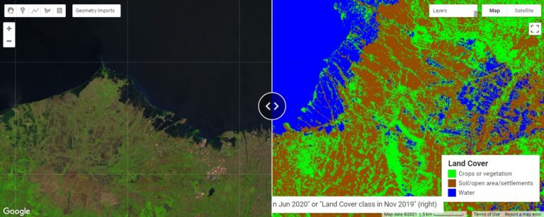 Creating Split Panel Web Apps with Google Earth Engine: A Comprehensive Guide