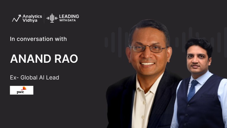 Empowering Professionals for the AI Revolution: Dr. Anand Rao&lsquo;s Pursuit of Innovation, Ethics, and Upskilling